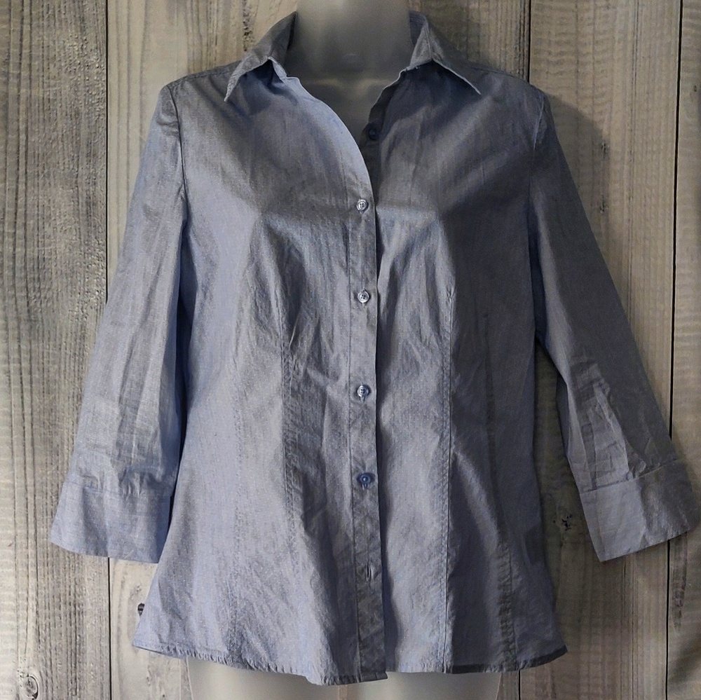 Covington Essentials Light Blue Button Up